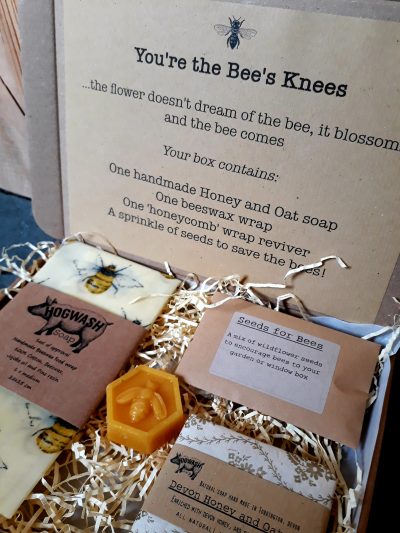 Bees Knees gift box. A gift box for the bee lover
