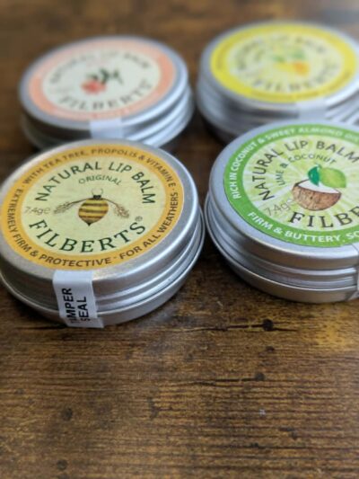 FILBERTS OF DORSET LIP BALMS, NATURAL LIP BALM