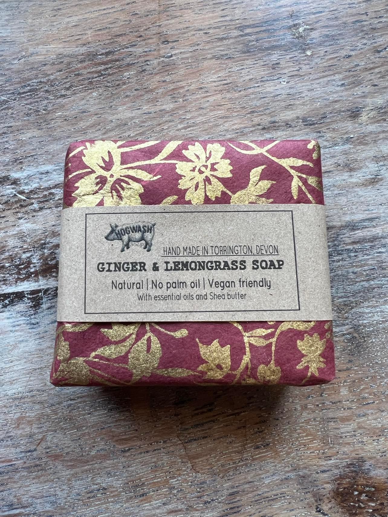 Ginger and lemongrass soap334512548_3366947613561173_3081470172736201266_n A simple picture of a wrapped ginger and lemongrss soap